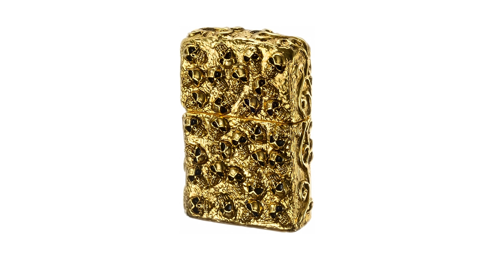 アクセサリー ZIPPO 50th Anniversary Cream Soda Amazon.com: Zippo Lighter Skull Jacket GI Gold Ibushi
